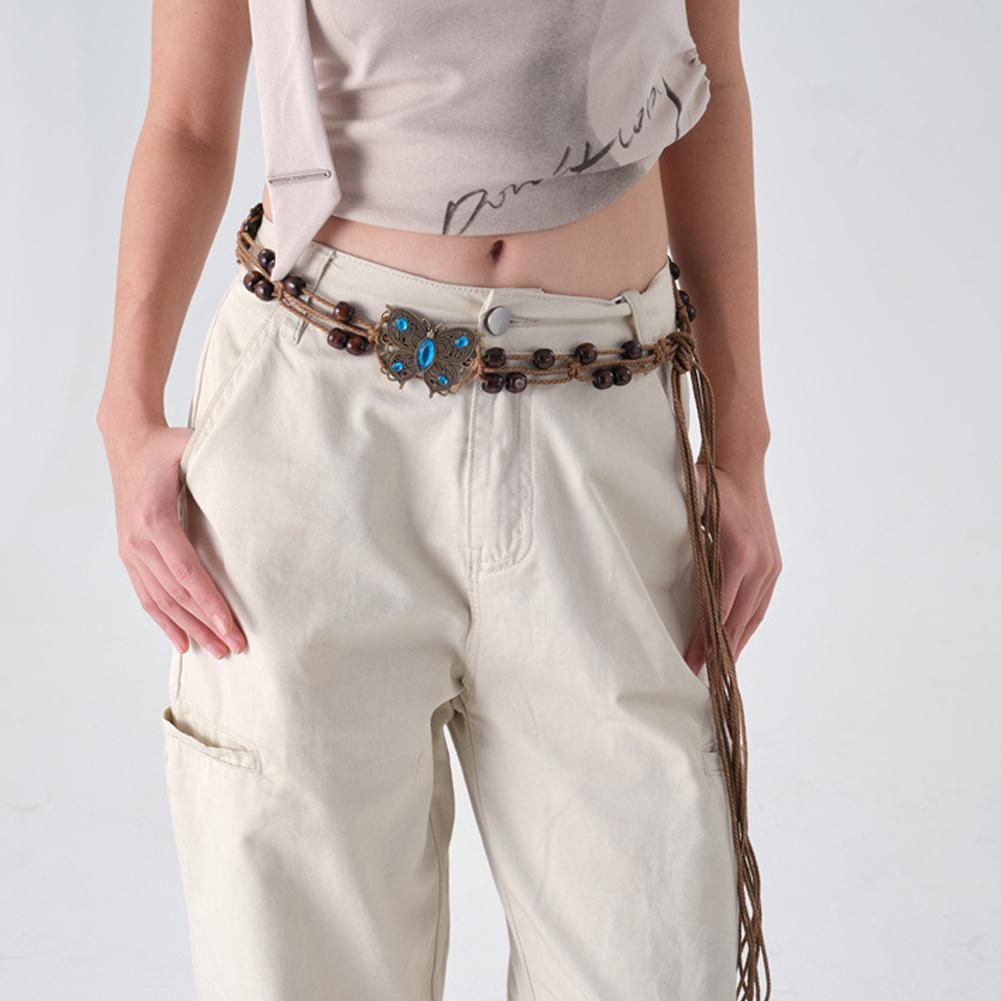 2025 NEW Bohemian Woven Waist  - Ethnic Fashion Show review and price