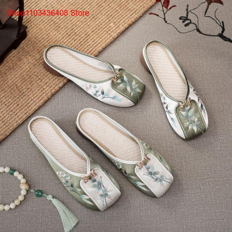 New Embroidered Slippers for H - Ethnic Style review and price
