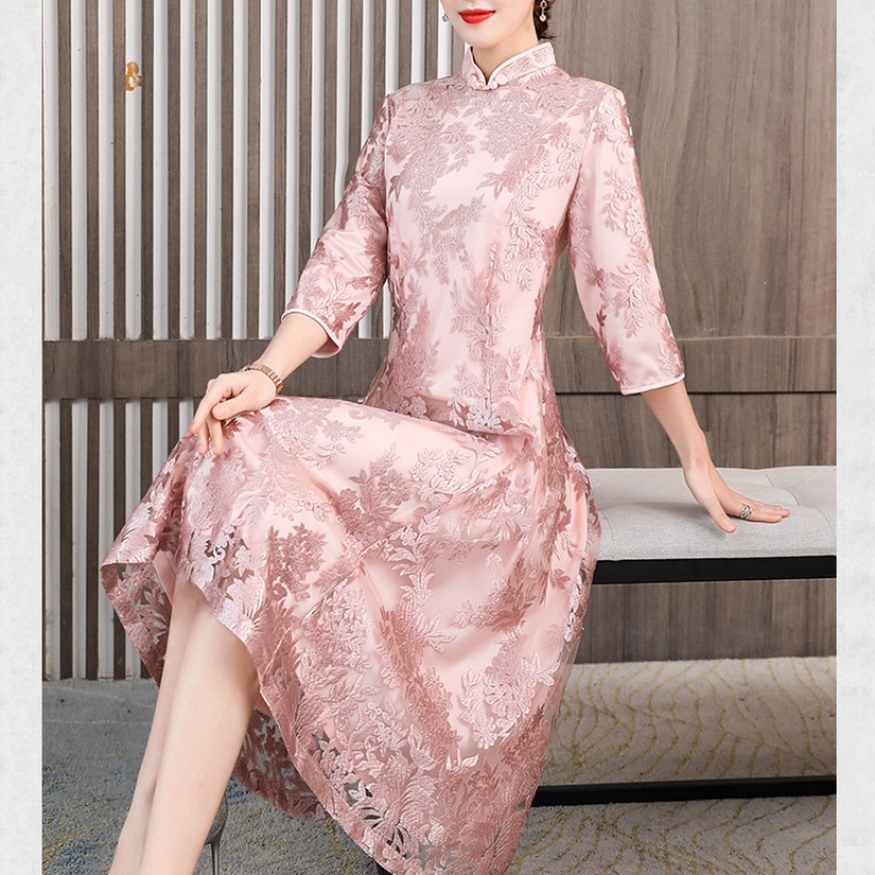 Elegant Women Aodai Vietnam Ch - Ao Dai Vietnam Dress review and price