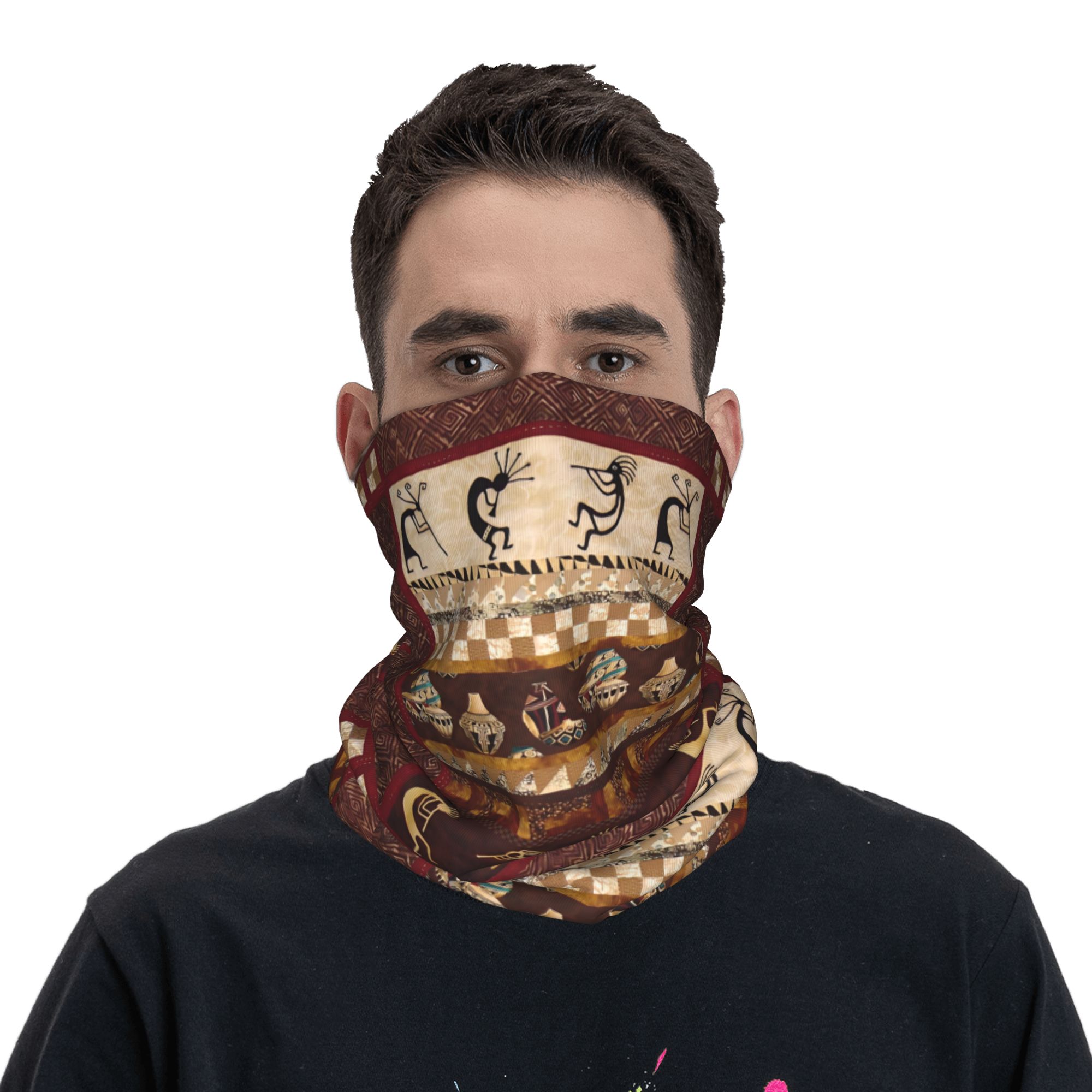 Custom Kokopelli Winter Headba - Ethnic Fashion Men review and price