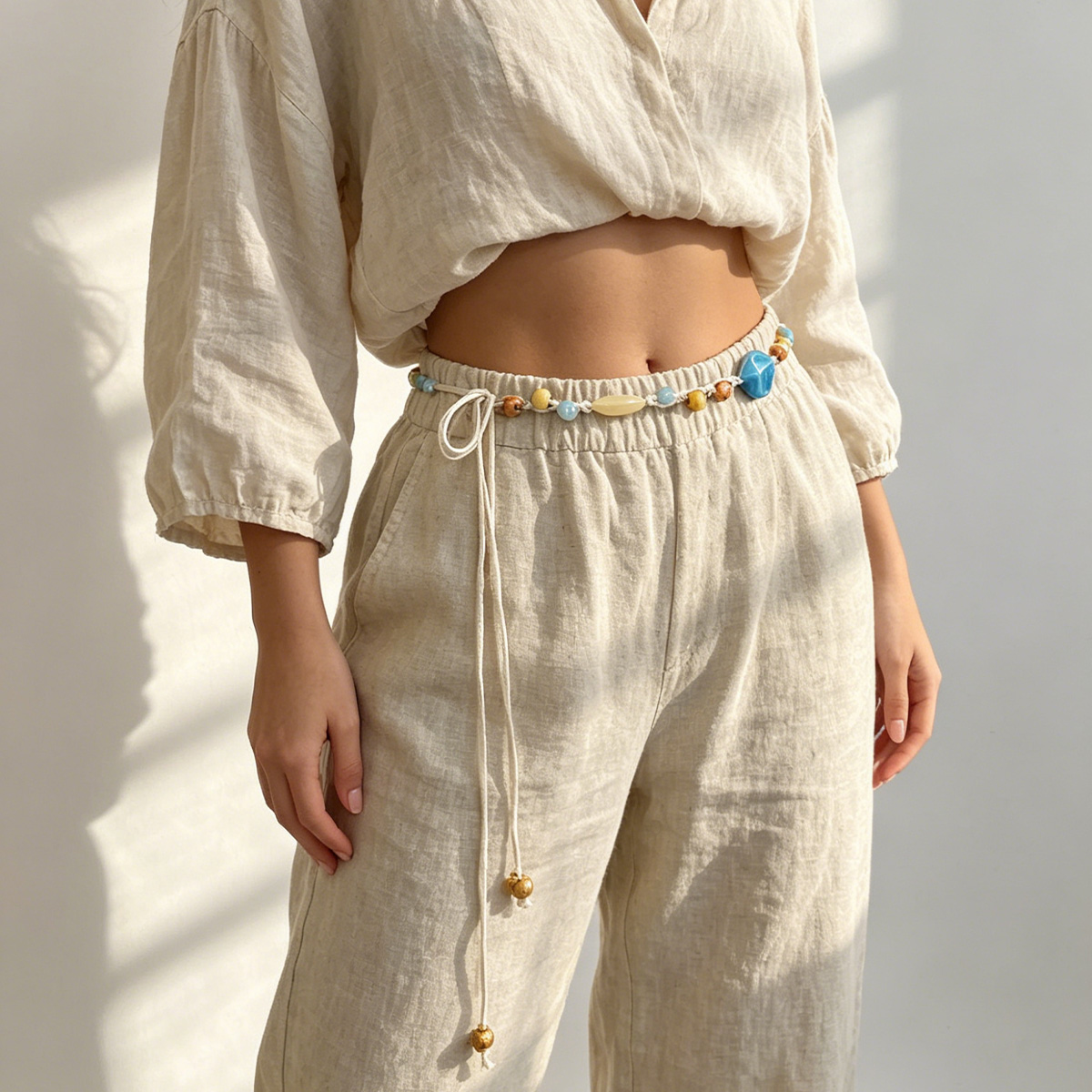 Bohème Ethnic Floral Waist Cha - Ethnic Fashion Trend review and price