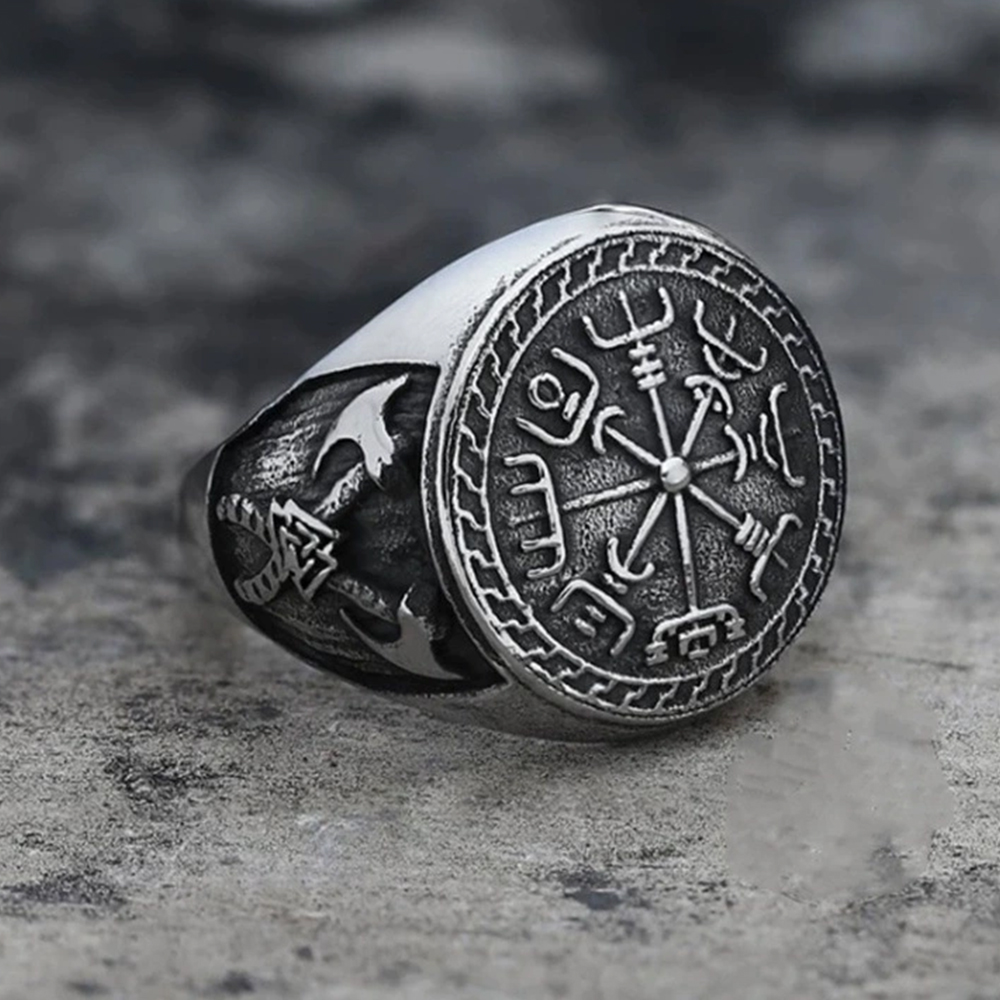 Vintage Viking Men Rings Stain - Ethnic Fashion Men review and price