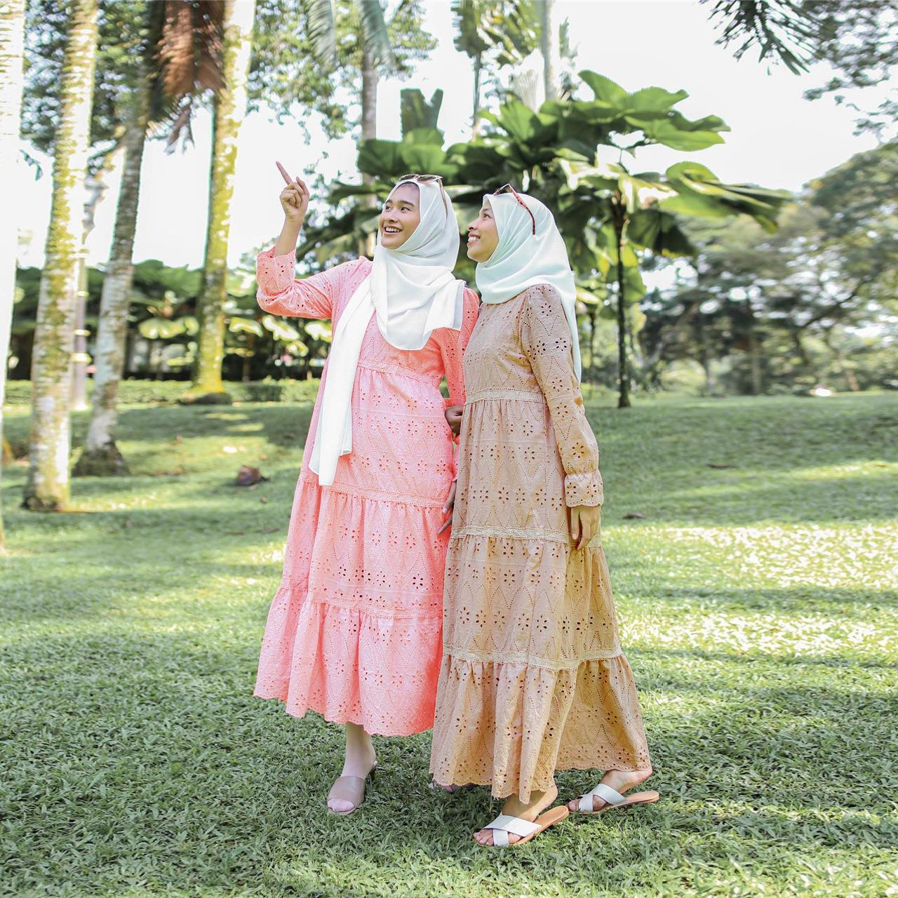 Indonesian Hollow Lace Dress W - Ethnic Fashion Wear review and price