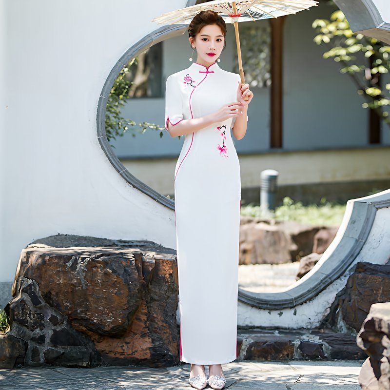Woman Aodai Vietnam Dress Shor - Ao Dai Vietnam Dress review and price