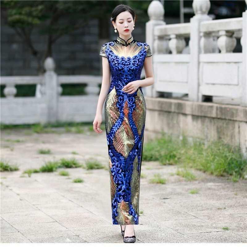 Woman Elegant Aodai Dress Shor - Ao Dai Vietnam Dress review and price
