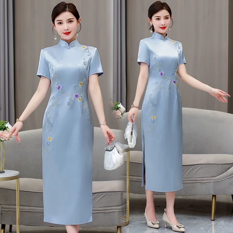 Women Ethnic Style Aodai  Cheo - Ao Dai Vietnam Dress review and price