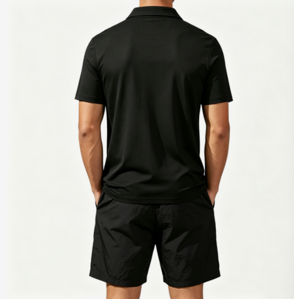 Men's Short-Sleeved Polo Shirt - Ethnic Style review and price