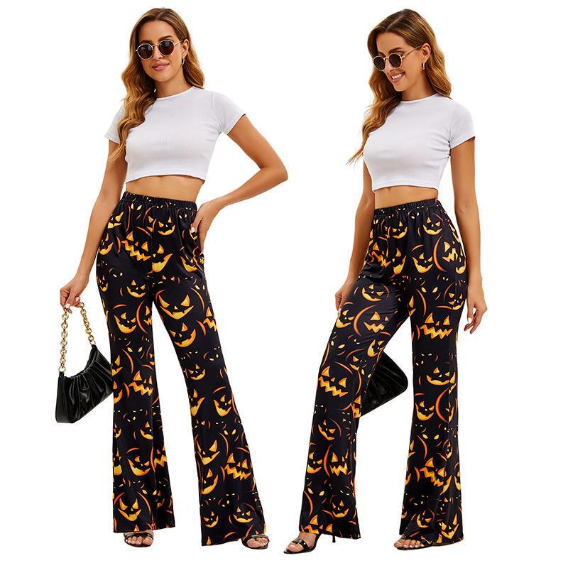 Halloween Bat Pumpkin Print Wo - Ethnic Wear Fashion Brand review and price