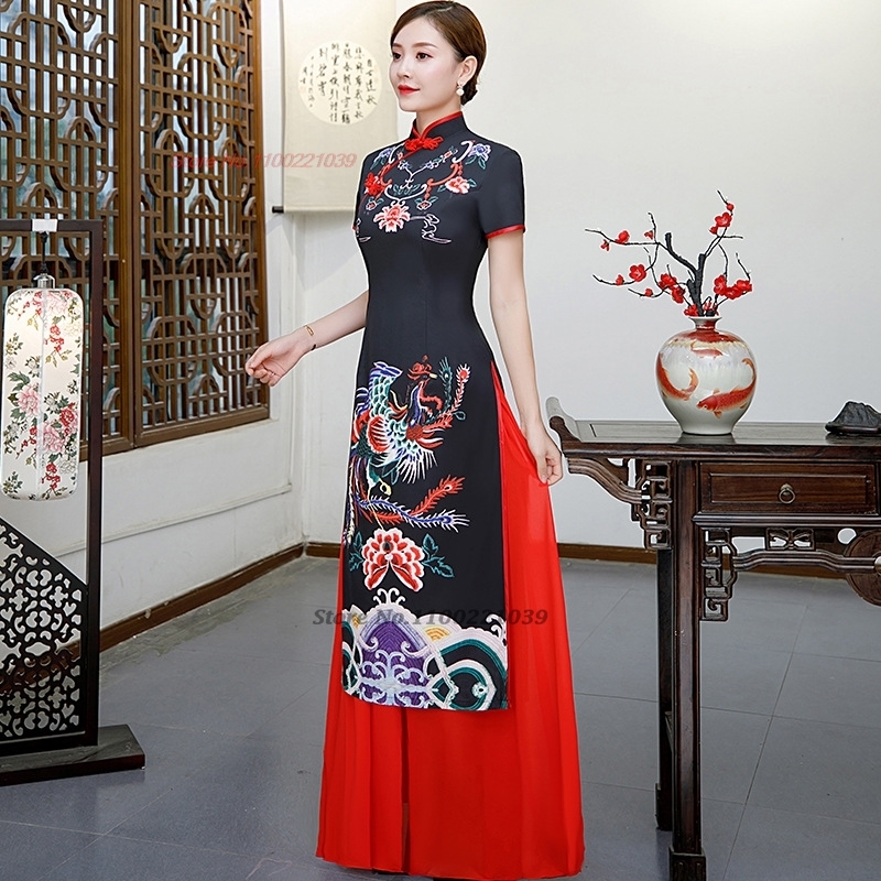 2026 chinese improved qipao dr - Ao Dai Vietnam Dress review and price