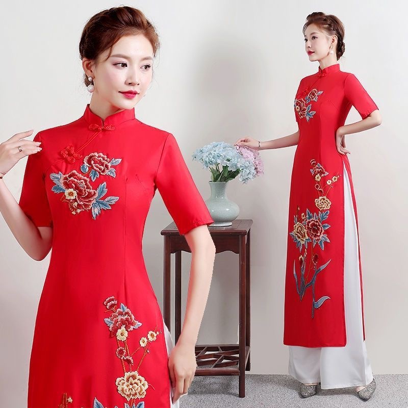 Summer Women Traditional Vietn - Ao Dai Vietnam Dress review and price