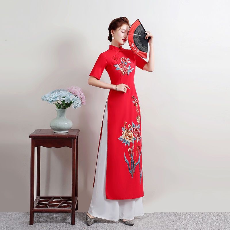 Summer Women Traditional Vietn - Ao Dai Vietnam Dress review and price