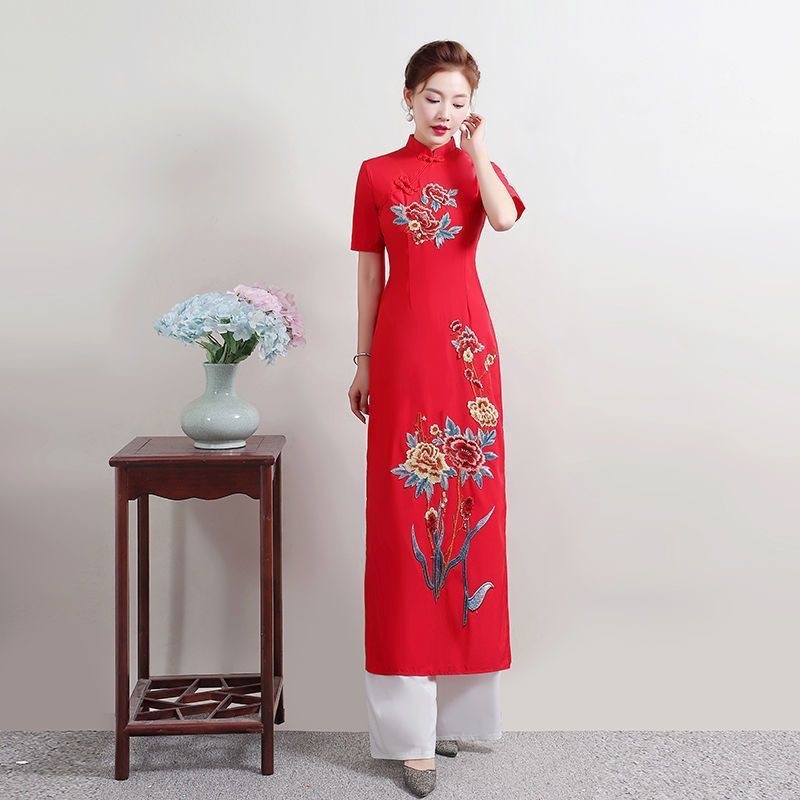 Summer Women Traditional Vietn - Ao Dai Vietnam Dress review and price