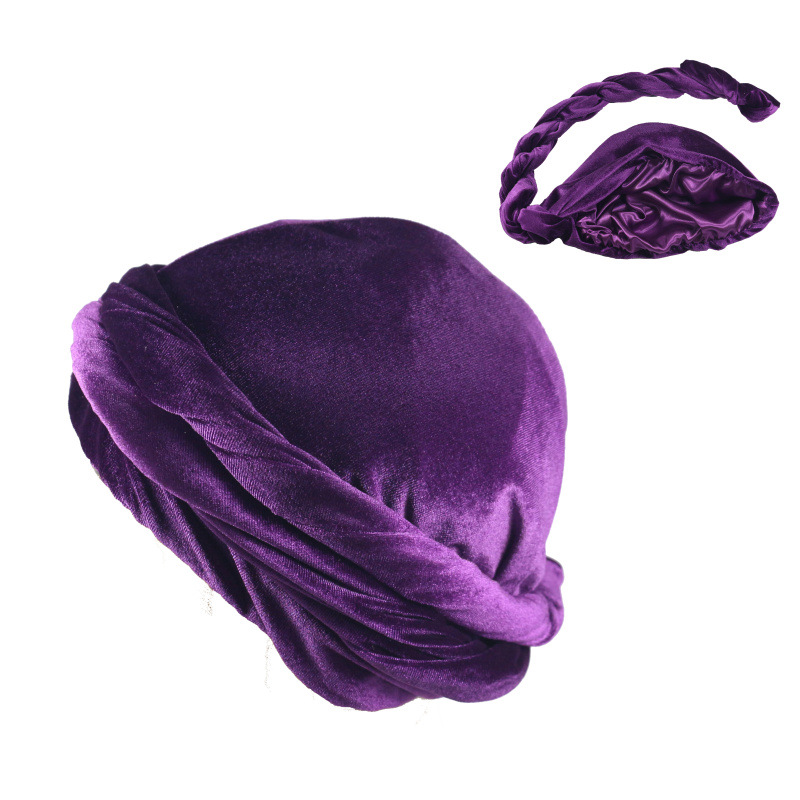 Solid Color Men's Velvet Head  - Ethnic Fashion Men review and price