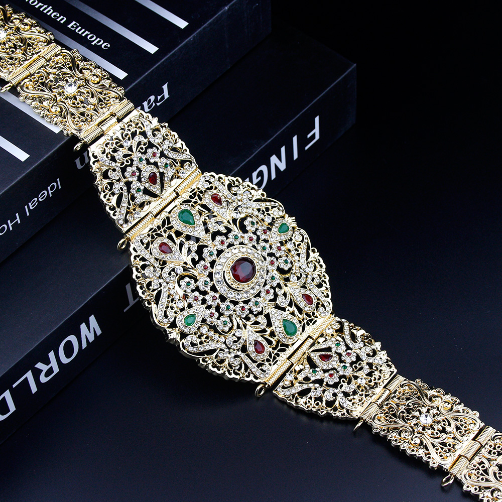 Sunspicems Wide Morocco Belt F - Ethnic Fashion Wear review and price