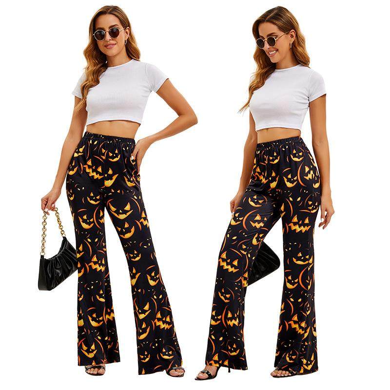 Halloween Bat Pumpkin Print Wo - Ethnic Wear Fashion Brand review and price