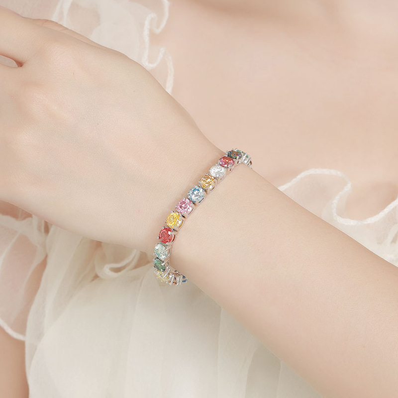 Dopamine color moissanite plat - Ethnic Fashion Trend review and price