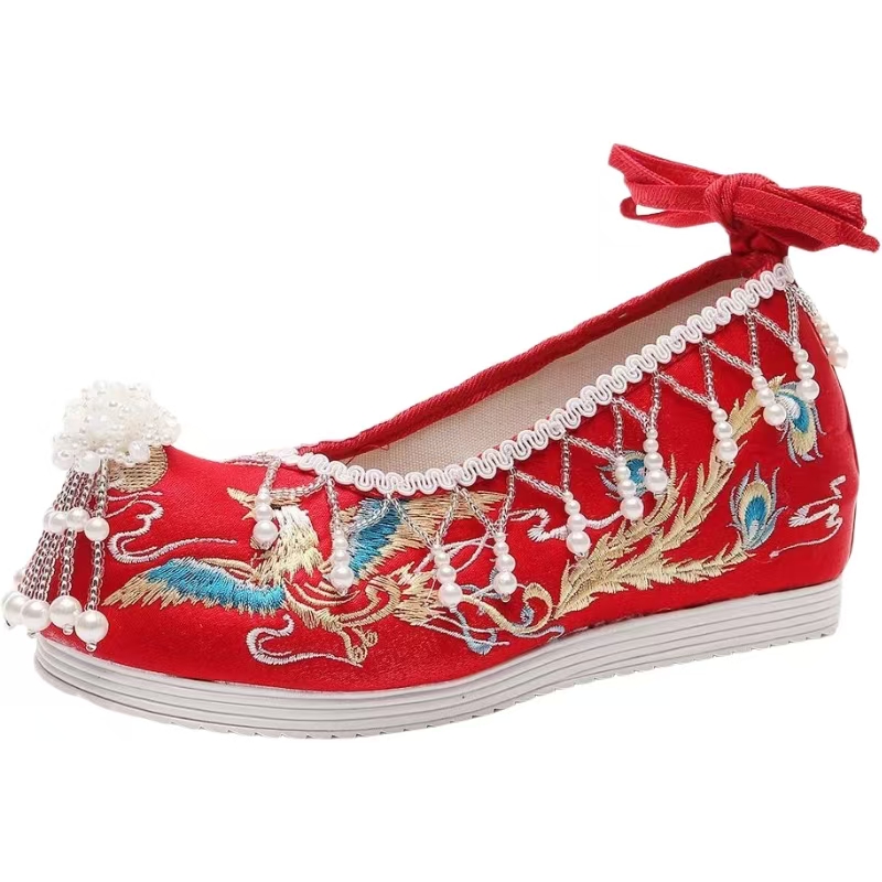 Women New Red Embroidered Wedd - Ethnic Style review and price