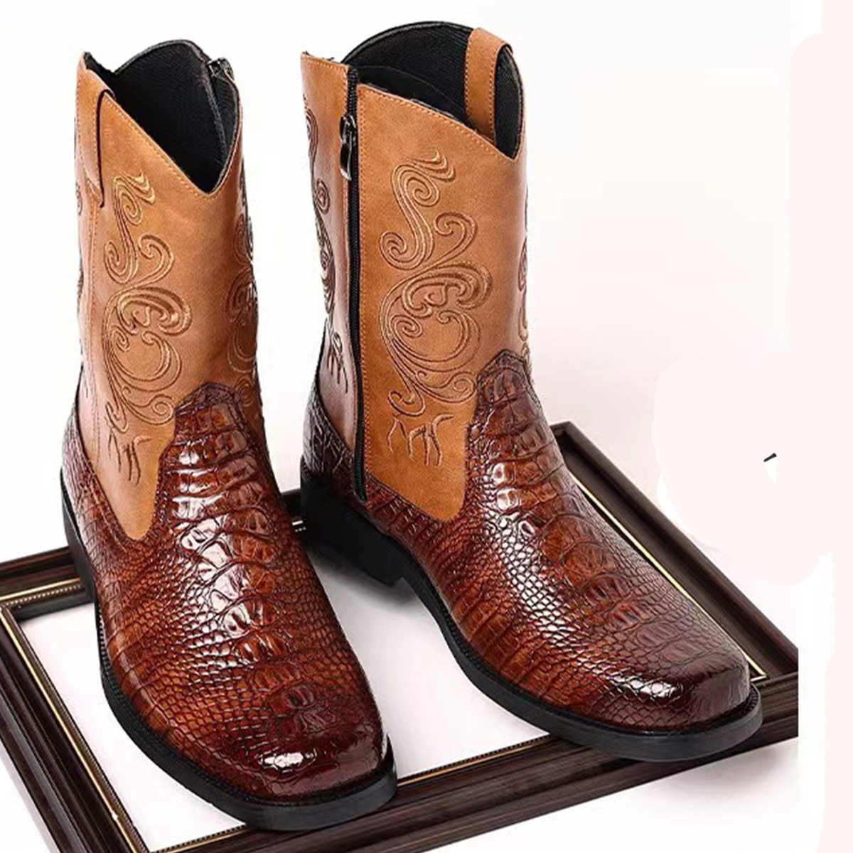 Fashionable Embossed Casual Me - Ethnic Fashion Men review and price