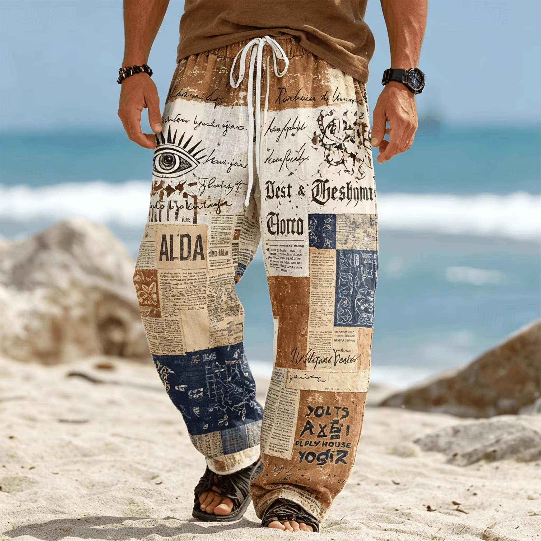 Summer Fashion New Bohemian Et - Ethnic Fashion Men review and price