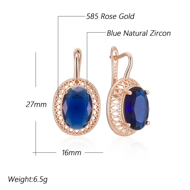 Kienl Hot Oval Blue Natural Zi - Ethnic Fashion Trend review and price