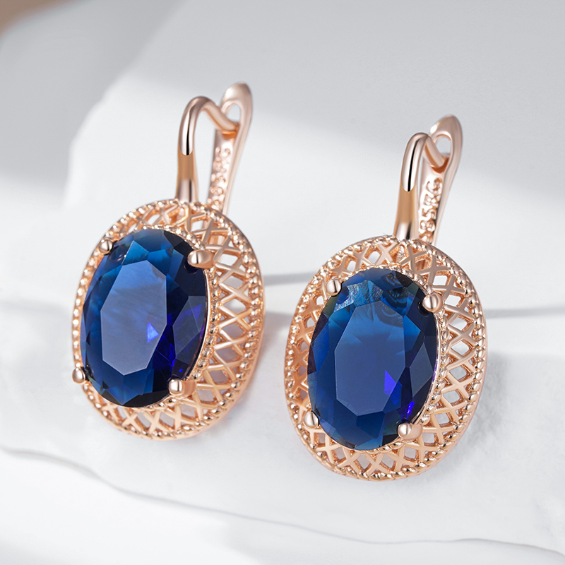 Kienl Hot Oval Blue Natural Zi - Ethnic Fashion Trend review and price